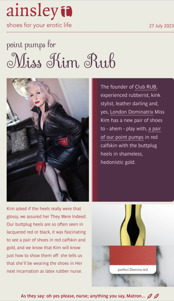 AinsleyT Dildo Pumps