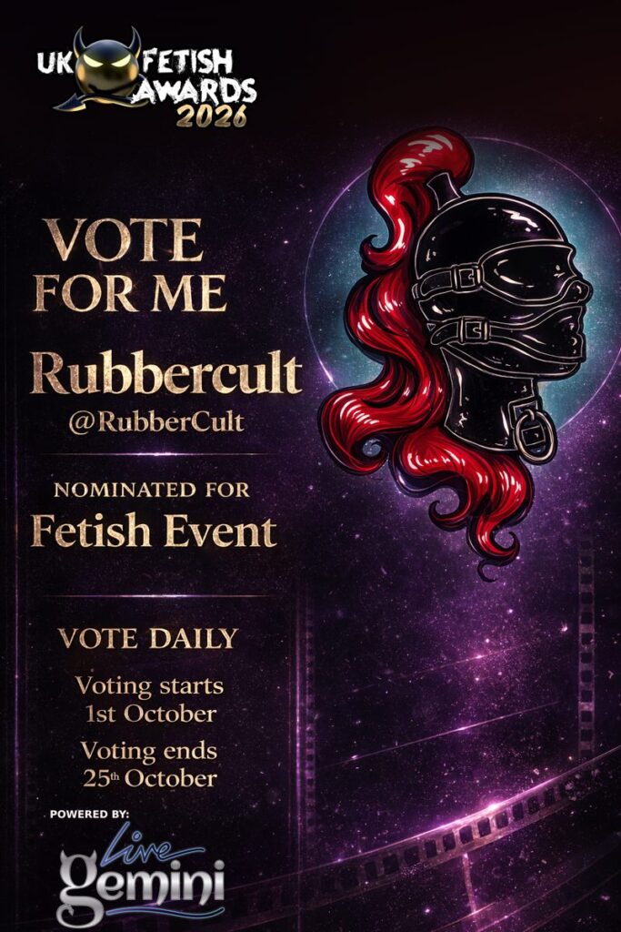 UK Fetish Awards Vote Rubber Cult